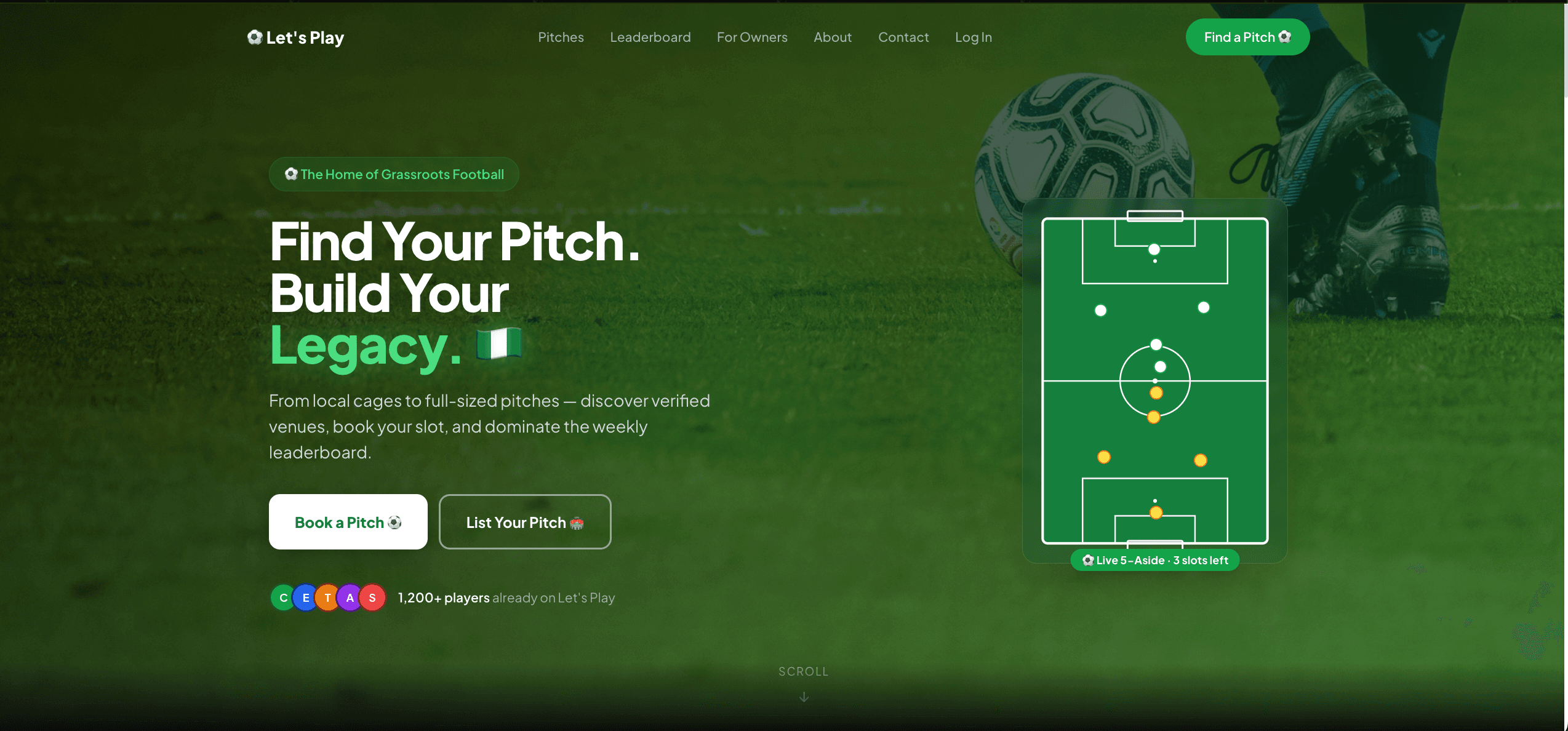 BALLERSYARD - Sports Platform